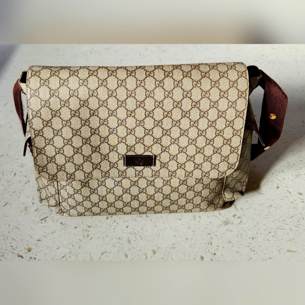 Gucci diaper bag